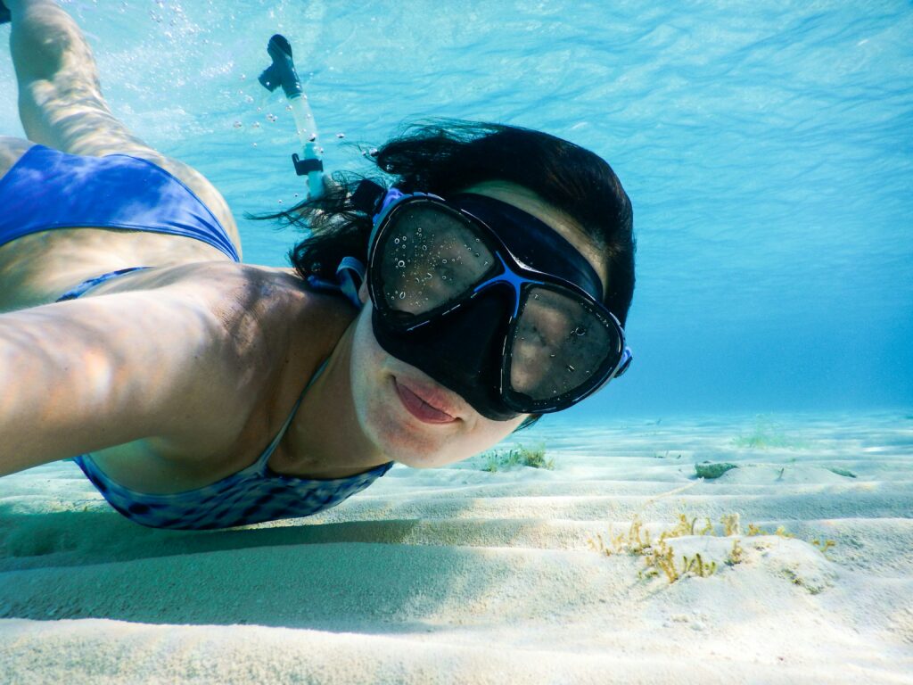 Snorkeling & Underwater Clean-up . O Oceano começa em nós